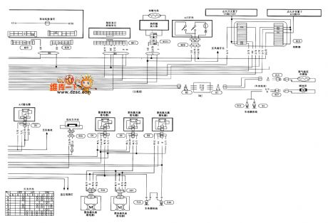 Fengshen Bluebird EQ7200-Ⅱ car circuit diagram (three)