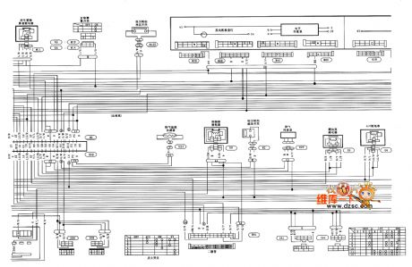 Fengshen Bluebird EQ7200-Ⅱ car circuit diagram (two)