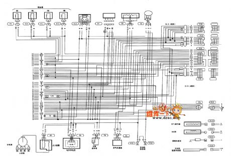 Fengshen Bluebird EQ7200-Ⅱ car circuit diagram