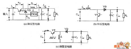 Principle of non-isolated switching power supply are three basic ways of working circuit