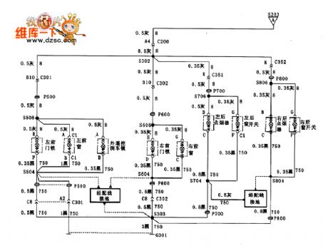 Regal body internal light XiaoGuang light circuit diagram