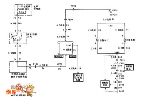 Regal reversing light circuit diagram