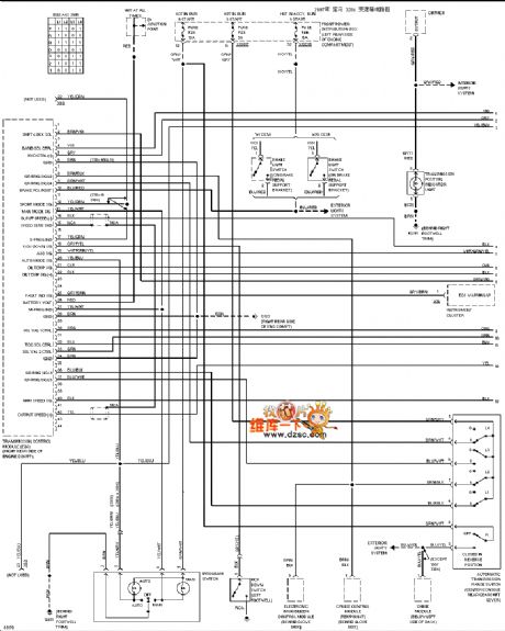 BMW 97 328 I transmission circuit diagram