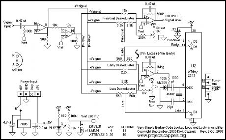 Barker Code-Locked Loop Synchronous Demodulator