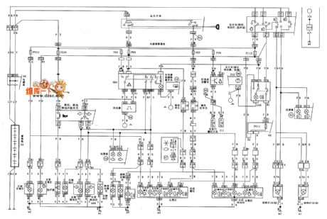 Shenlong fukang lighting and signal circuit diagram
