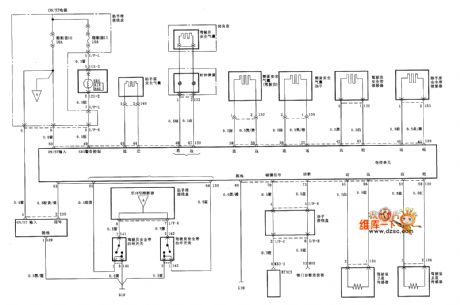 Beijing Hyundai Sang Nata airbag system circuit diagram