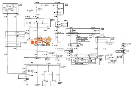 Beijing Hyundai Sang Nata cruise control system diagram