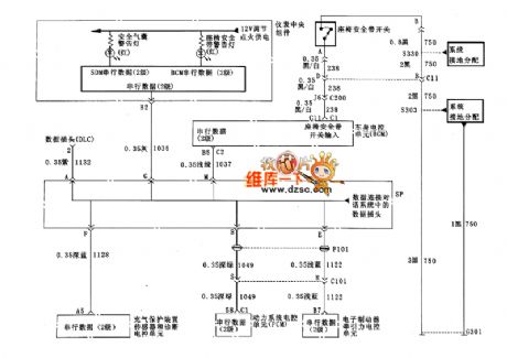 Buick SIR system circuit diagram 2
