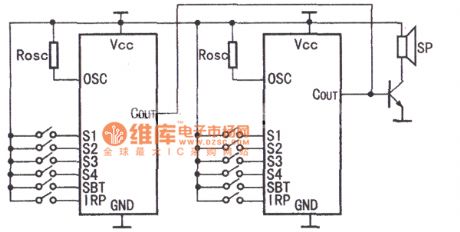 HY8000A series of series, parallel application circuit diagram