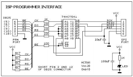 ISP Flash Microcontroller Programmer