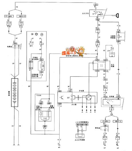 Citroen TU3F2K engine schematics