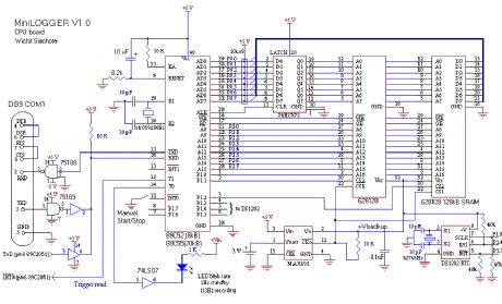 Circuit Diagram of CPU Board