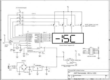 AVR Thermometer