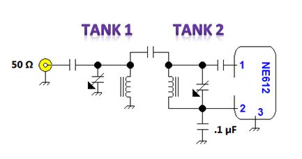 NE612 Receive Mixer Band-pass Filter 2