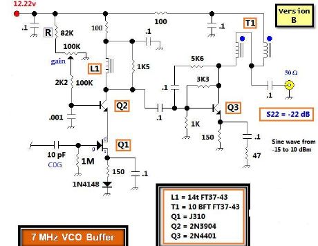 7MHz VCO buffer