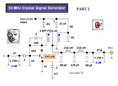 50MHz crystal signal generator 2