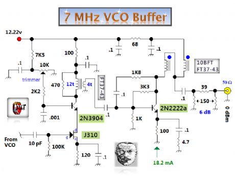 7 MHz VCO buffer