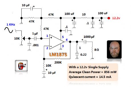 LM1875 Audio Power Amplifier