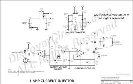 Amp Current Injector Circuit
