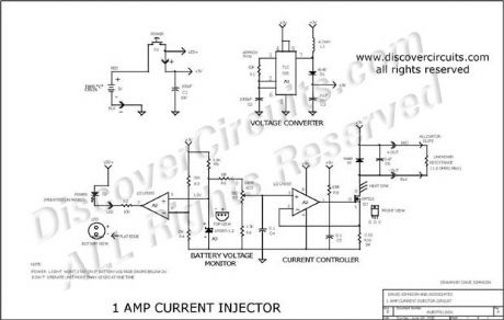 1 Amp Current Injector Circuit