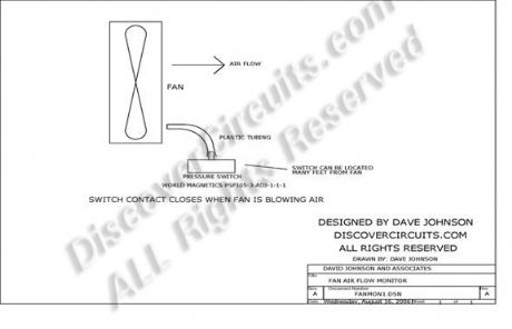 Moving Air Indicator Circuit