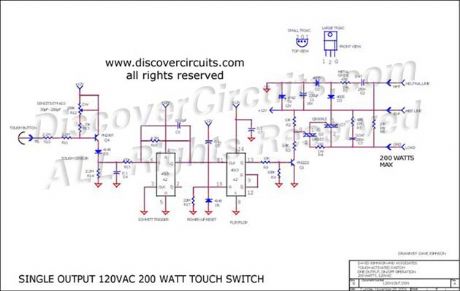 120VAC Touch Switch