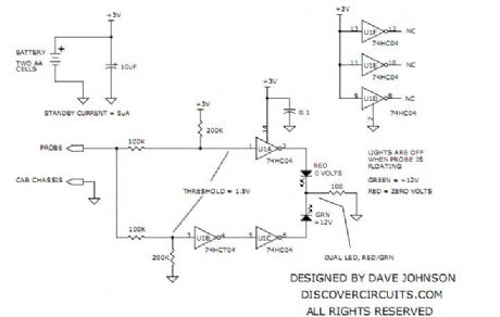 Automotive Electrical Voltage Indicators