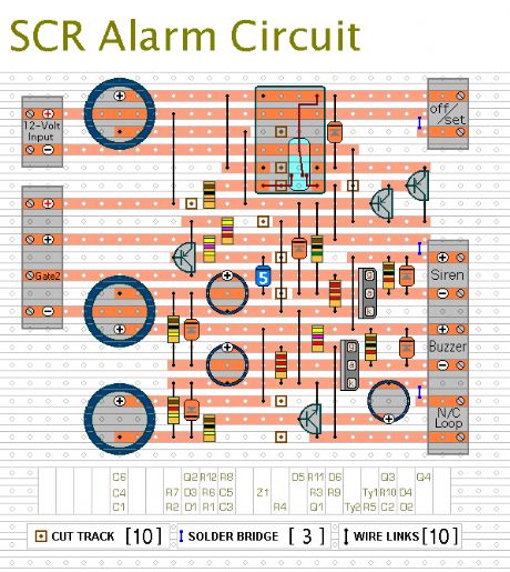 SCR Alarm circuit