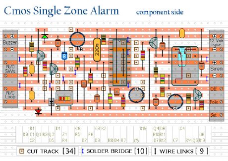 Cmos Single Zone Intruder Alarm 2