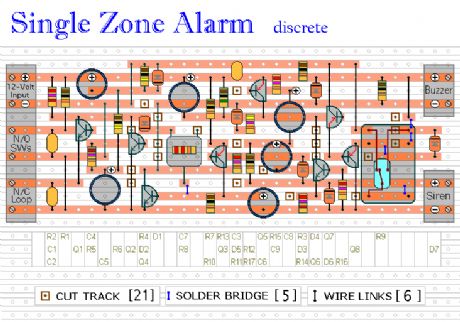 Transistor Based - Single Zone Alarm 2