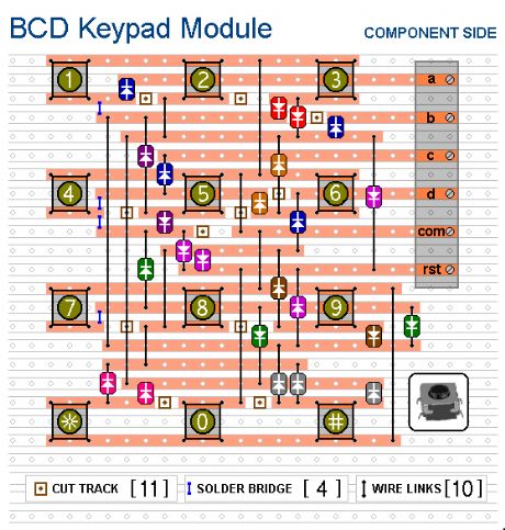 BCD Keypad Module