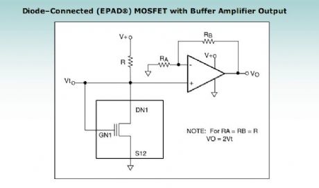diode-connected MOSFET