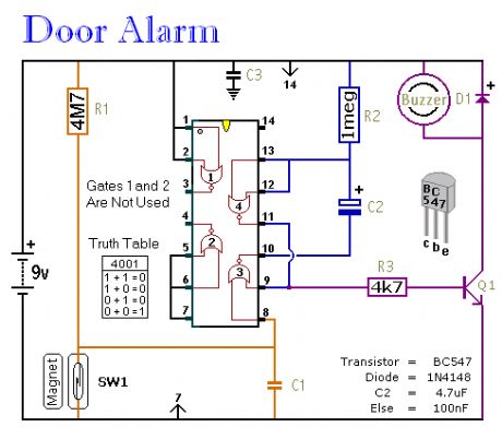 Simple Door Alarm