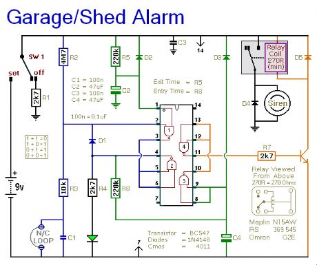 Garage / Shed Intruder Alarm