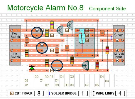 Motorcycle Alarm B No.8