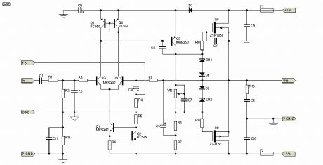 High Power, High Fidelity Lateral MOSFET Power Amplifier