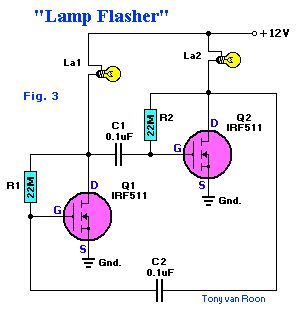 Incandescent Lamp Flasher