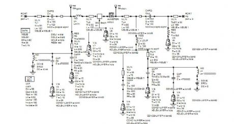 HP-EEsof Series IV Libra LNA Schematic
