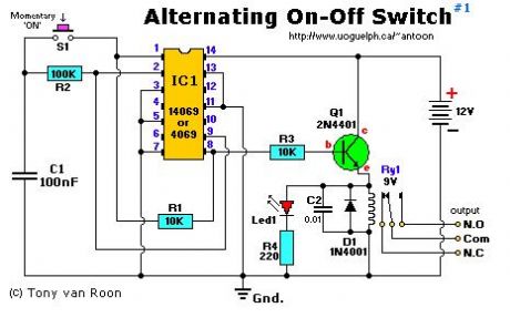 Alternating On-Off Switch, #1