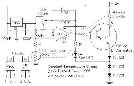 Constant Temperature Circuit