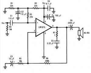 Audio Power amplifier (30W)