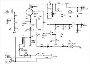 1500 Watt RF Amplifier Circuit