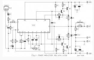 35W Audio Amplifier based LM391