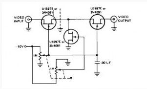 Variable Gain Amplifier controlled by voltage