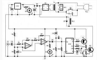 Amplifier Auto off Timer Circuit