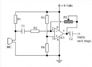 Single Chip Audio Preamplifier LM358 - Amplifier_Circuits ...