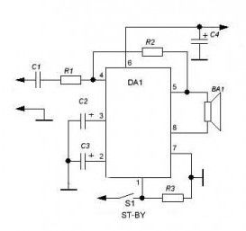 Single Channel Headphone Amplifier