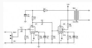 Simple High Quality Tube Amplifier Class A