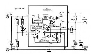 Switch Mode Voltage Regulator with 85% efficiency