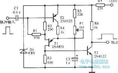 Unijunction transistor oscillator circuit
